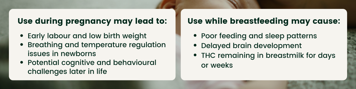 Effects of cannabis use on pregnancy
